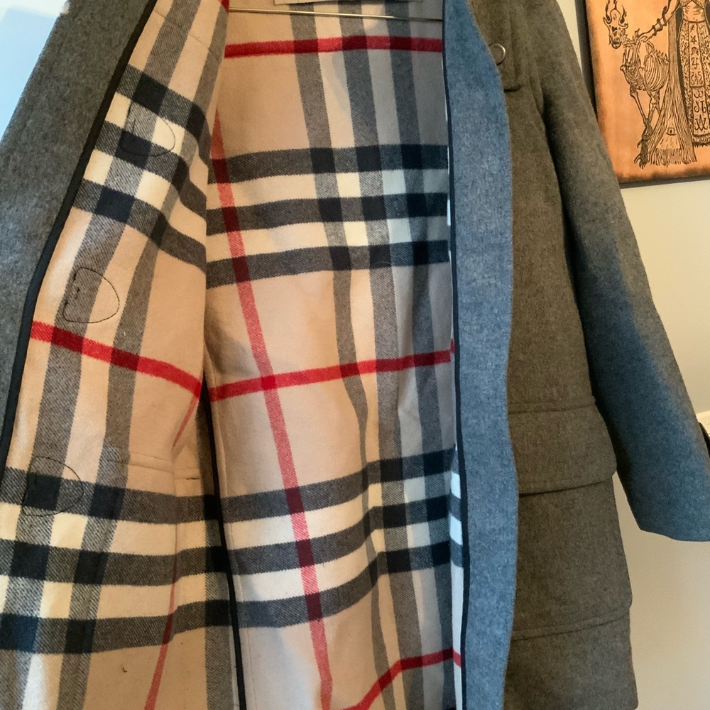 Burberry Brit Wool Toggle Coat - Picture 2 of 7